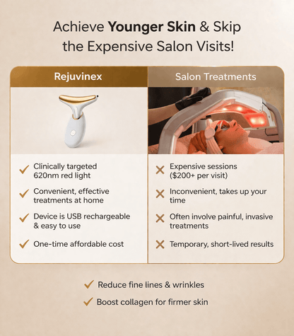 Rejuvinex™ Red Light Face Massager