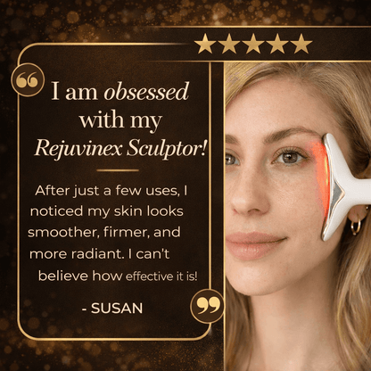Rejuvinex™ Red Light Face Massager